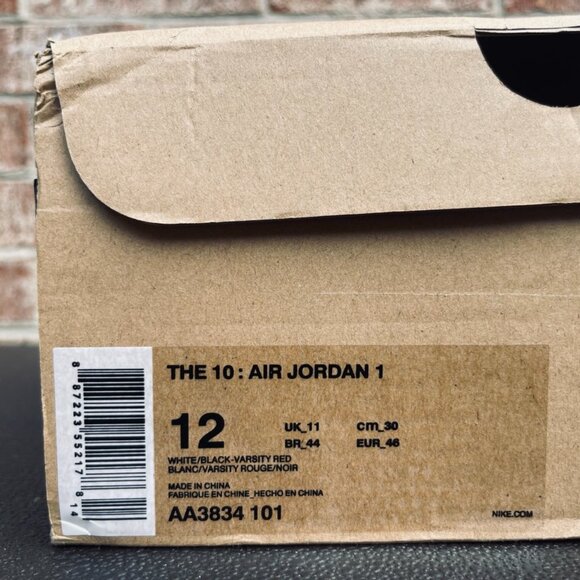 Size 12 - Jordan 1 Retro OG x Off-White High Chicago - Picture 8 of 12